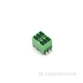 blocos terminais plugáveis ​​de passo de 3,5 mm macho 6P